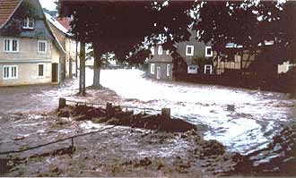 Hochwasser am 10.08.1981